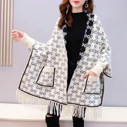 女士披肩針織棉坎肩小搭肩保暖披肩圍脖斗篷空調披肩旗袍外搭豐巢【Misaki精品】 歷史價格詳細信息