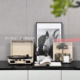 新款黑膠書柜唱柜家居木質黑膠機柜北歐風黑膠唱機柜落地雜志柜 歷史價格詳細信息