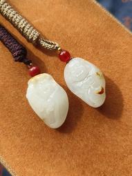 【和闐玉】和田玉如意財神把件/福壽如意-象徵財源滾滾 歷史價格詳細信息