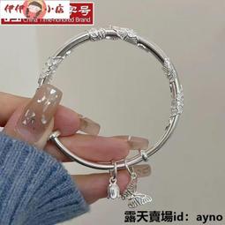 純銀手鏈 手鏈 女生手鏈 女手鍊 手鍊 純銀手鍊 足銀999冥王星手鏈女ins新款氣質小眾高級感純銀手鐲送女 歷史價格詳細信息