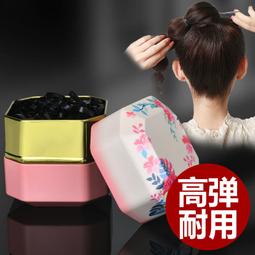 加粗橡皮筋高彈力耐用扎頭髮綁馬尾頭飾髮圈無接縫髮圈髮圈女氣質 歷史價格詳細信息