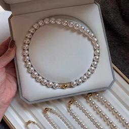 【現貨】磁吸扣澳白色倪妮施家珍珠項鍊女毛衣鏈秋冬輕奢小眾頸鏈高級 價格比較,價格查詢,歷史價格詳細信息