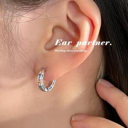 台灣現貨耳環 圈圈耳環 耳扣 耳圈 S925純銀耳圈 銀耳環 簡約設計感輕奢耳環 圓圈耳環 日常基礎百搭 養耳洞耳飾 氣 歷史價格詳細信息