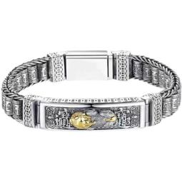 國潮新品鋯石鑲鑽十二生肖八大守護神新中式本命佛牌項鍊飾品男 歷史價格詳細信息