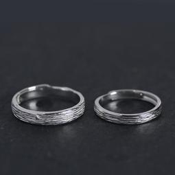 925純銀戒指 光面刻字男女款情侶一對戒禮物指環大碼潮小眾精致~特價 歷史價格詳細信息