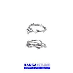 冷淡風情侶戒指男潮牌美式復古個性開口可調節獨特小眾設計戒指女 歷史價格詳細信息