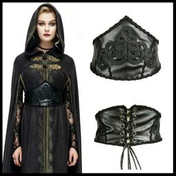 ＊mini PUNK LOLO＊ 黑暗哥德傳說-失落的國度暗黑異能者皮質拼接交叉扣帶連帽大衣外套(Y-706)PUNK 歷史價格詳細信息