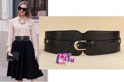 .&deg;。.☆小婷來福＊.。&deg;H752皮帶寬版一體成形寬腰封腰帶皮帶，售價250元 歷史價格詳細信息