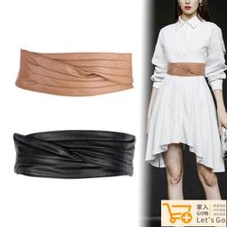 腰帶女裝飾西裝配連衣裙子收腰真皮時尚百搭皮帶夏季ins手機腰包大衣腰帶-促銷 歷史價格詳細信息