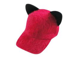 【二鹿帽飾】冬季vivi定番款 麻豆最愛&bull;貓耳帽馬術帽-紅色 歷史價格詳細信息