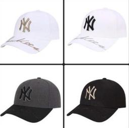 現貨MLB棒球帽子韓國軟頂小標CP77復古街頭風NY潮酷LA男女休閑彎檐帽可開發票 歷史價格詳細信息