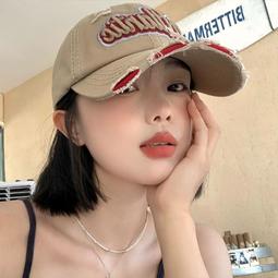 大頭圍字母棒球帽女秋冬百搭刺繡顯臉小寬彎檐鴨舌帽子男新款潮#促銷 #現貨 #可開發票 歷史價格詳細信息