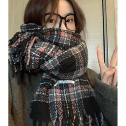 秋冬圍巾女2024新款百搭毛毛韓版柔軟保暖時尚毛線針織男圍脖學生 歷史價格詳細信息