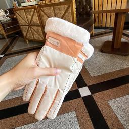 滑雪手套女冬季騎行防風防寒加絨厚棉冬電動車玩雪騎車保暖手套男 歷史價格詳細信息