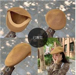 駝色貝雷帽子女秋冬季英倫復古韓版百搭日系羊毛呢南瓜蓓蕾畫家帽特惠超夯 精品 歷史價格詳細信息