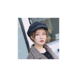 帽子女韓版潮南瓜帽鴨舌帽春秋夏貝雷帽文藝八角畫家帽青年蓓蕾帽(SL) 歷史價格詳細信息