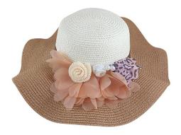 ☆二鹿帽飾☆ 夏日必備~-沙灘草帽大沿草帽 波浪邊防曬荷葉邊帽/黑色經典帶/ 遮陽帽-3色 歷史價格詳細信息