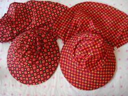 台灣製遮陽帽一頂特價150＊有魔術粘和帶子綁★不怕風吹走☆脖子也能遮陽喔！ 歷史價格詳細信息