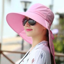 好賣家Midailuo帽子女夏季遮陽帽女防曬青年折疊大沿帽出遊百搭空頂帽騎車太陽帽帽子 歷史價格詳細信息