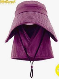 荒野 WildLand 中性抗UV可脫式遮陽帽.多功能防曬帽.遮陽護頸帽.休閒帽_W1006 粉紫 歷史價格詳細信息