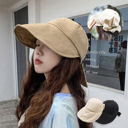遮陽帽.防曬帽.日系手工草編防曬帽遮陽帽空頂帽黑膠防紫外線草夏季帽子女款 歷史價格詳細信息