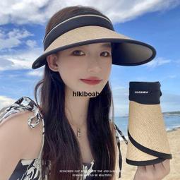 防曬帽女黑膠新款大帽簷漁夫帽子可折曡太陽帽防紫外線遮臉遮陽帽 歷史價格詳細信息