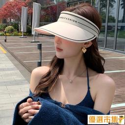 防曬空頂帽子女夏天字母ABC無頂棒球帽跑步運動戶外遮陽鴨舌帽男  滿300發貨 歷史價格詳細信息