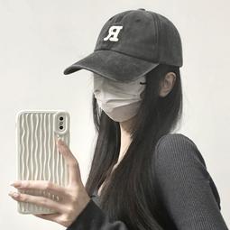復古做舊軟頂字母棒球帽女街頭韓版百搭大頭圍顯臉小遮陽鴨舌帽子#促銷 #現貨 #可開發票 歷史價格詳細信息
