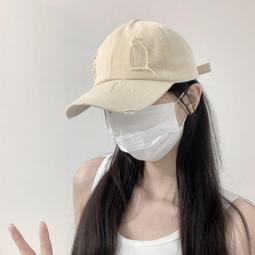 棒球帽子女大頭圍四季韓版 百搭軟頂字母刺繡鴨舌帽 潮男夏季情侶 歷史價格詳細信息