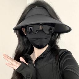 女夏季新款太陽帽大帽檐防紫外線遮陽帽戶外防曬漁夫帽-萬物起源 歷史價格詳細信息