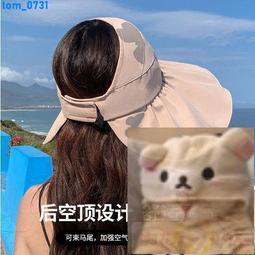 *新款遮陽帽 夏天 女士玫瑰花朶波浪防晒防紫外線可收納折疊 歷史價格詳細信息