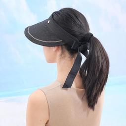 防曬帽百搭空頂帽遮臉帽子女23新款可疊草帽遮臉防紫外線 歷史價格詳細信息