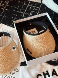 拉菲草空頂帽 HY02 防曬帽 抗UV帽 抗紫外線帽 遮陽帽 防曬時尚 沙灘 海邊度假 戶外活動 跑步 高爾夫帽 運動帽 歷史價格詳細信息