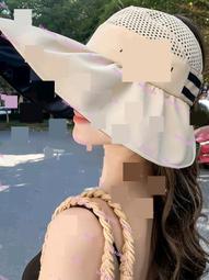 帽子女夏季大沿遮陽帽空頂可折疊沙灘出游草帽防曬純色百搭小清新 歷史價格詳細信息