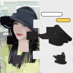 夏季空頂帽 女款紫外線帽檐戶外騎車遮臉桃心防曬遮陽 太陽帽子 歷史價格詳細信息