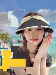 防曬帽子女夏季2024新款防紫外線大帽檐遮臉百搭空頂遮陽帽漁夫帽-miss木木女裝 歷史價格詳細信息