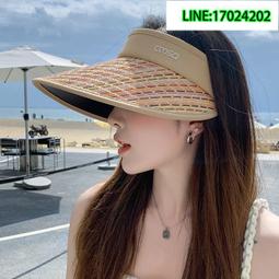 夏季新款防曬遮陽帽女士戶外防紫外線高顏值空頂帽涼感遮光女神帽  露天市集  全台最大的網路購物市集 歷史價格詳細信息
