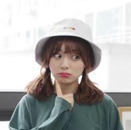 現貨-韓國ulzzang復古漁夫帽復古街頭歐美嘻哈帽潮男 可愛卡通小精靈刺繡漁夫帽 歷史價格詳細信息