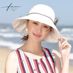 〖木村家居〗遮陽草帽 緞帶沙灘帽-戶外出遊時尚精選生日情人節禮物女帽子3色73eq14[正韓進口][五金 歷史價格詳細信息