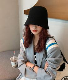 網紅黑色漁夫帽女夏季韓版百搭日系防曬遮陽太陽帽子男盆帽素顏潮 歷史價格詳細信息