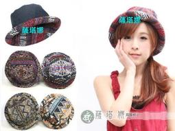 @~薩塔娜 : 獨家泰製_男女可_甲/戊_雙面戴拼花古董繡_厚捲邊紳士帽 價格比較,價格查詢,歷史價格詳細信息