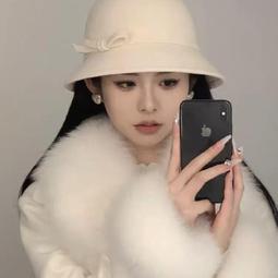 優雅秋冬女法式復古赫本小香黑色鍾型羊毛呢毛氈盆帽漁夫禮帽 歷史價格詳細信息