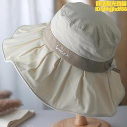 速幹遮陽帽子女夏季新款遮陽帽大頭圍可紮高馬尾鴨舌漁夫帽潮 歷史價格詳細信息