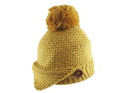 【二鹿帽飾】2012年NO1冬季-亮彩金蔥保暖反折精靈南瓜扁毛線帽-4色 歷史價格詳細信息