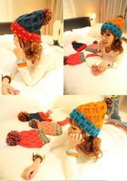 韓國時尚毛球帽 秋冬季 女生帽子 皮帶毛線帽 可愛球球帽 加厚毛帽 冬天保暖帽 加絨針織帽 休閒帽 包頭帽 護耳套頭帽 歷史價格詳細信息