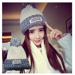 撞色 毛線 針織 帽 (現貨) 粉/西瓜紅/薑黃/藏青/白 5色 婷婷的店 歷史價格詳細信息