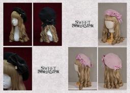 蝴蝶結黑色貝雷帽女秋冬新款大頭圍復古時尚保暖護耳針織畫家帽子#促銷 #現貨 #可開發票 歷史價格詳細信息