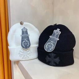 特惠百貨新款克羅心毛帽  秋冬網紅時尚毛線帽 地主帽 推薦款皮標針織毛線帽  包頭帽 頭巾帽 護耳帽 克羅心情侶款毛線帽 價格比較,價格查詢,歷史價格詳細信息