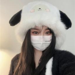 韓版 冬季 加絨加厚 甜美可愛風 混色 毛帽+圍脖 超值2件組 百搭 保暖護耳 毛線帽 圍脖 毛帽 針織帽 耶誕節 新年 歷史價格詳細信息