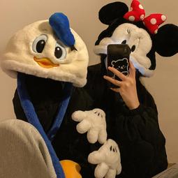 可愛毛絨帽子女生冬季保暖防寒毛茸茸護耳雷鋒帽冷帽新款學生卡通 歷史價格詳細信息